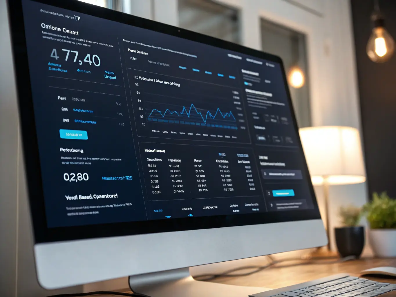 A transparent energy bill displayed on a tablet, highlighting Dock Energy's commitment to clear and understandable billing practices.